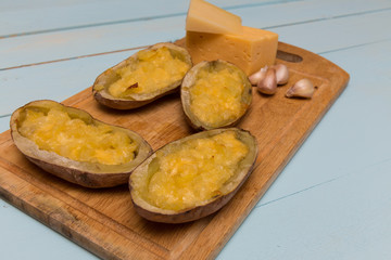 Twice baked potatoes