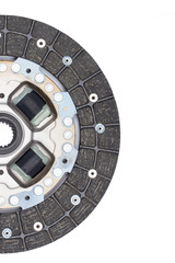 New clutch disc car on a white background