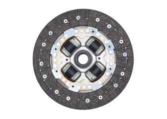 New clutch disc car on a white background