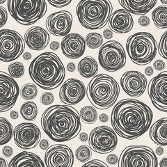 hand drawn seamless pattern