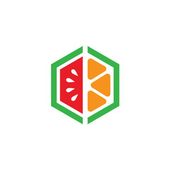 Cube Fruit Logo