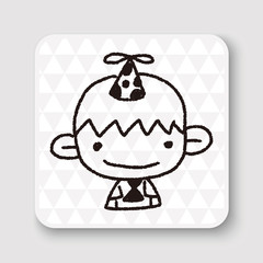 doodle birthday boy