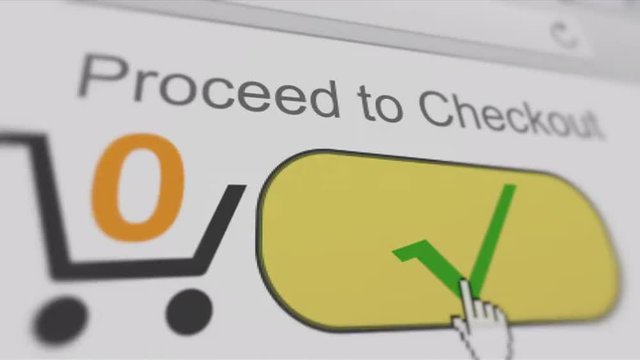 4K: Buy Product Online. Shopping From A Computer Screen