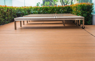 Seating in the garden