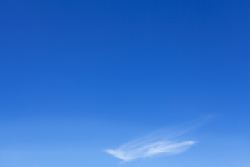 cloud and blue sky