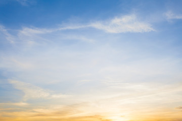 Obraz premium sunset