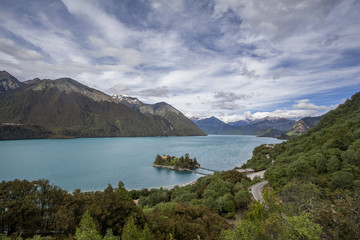 Basum lake in Tibet, China