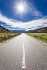 Road in Tibet, China
