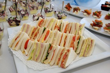Fotografia buffet finger food