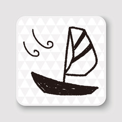 doodle sailboat