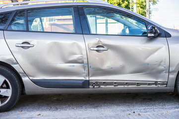 Auto Schaden Verkehrsunfall Sachschaden