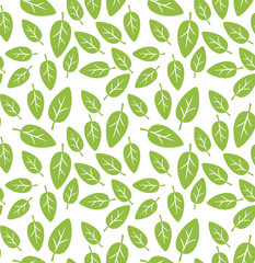 abstract leaves pattern