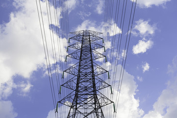 high voltage tower