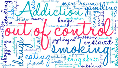 Out Of Control Word Cloud