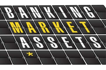 Obraz premium economy concept sign on airport board