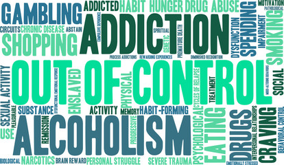 Out Of Control Word Cloud