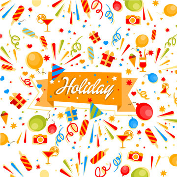 Holiday Vector Banner