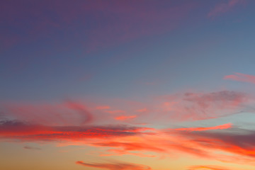 Fototapeta premium sunset sky