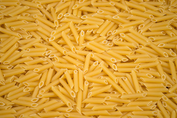 Penne, Nudeln als Hintergrund