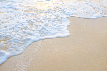Beautiful white sand beach