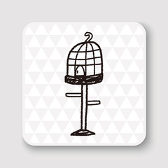 doodle birdcage
