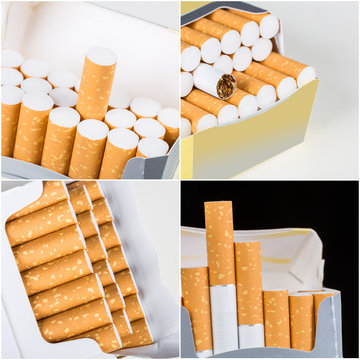 Collage of cigarettes