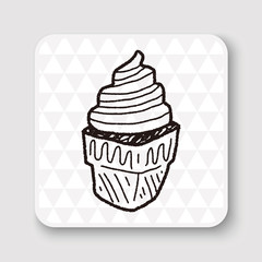 ice cream doodle drawing