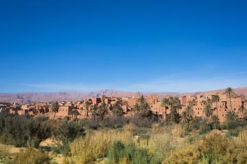 Fototapeta na wymiar Maroko landscape