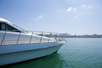 Fototapeta premium Yacht in Hainan
