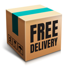 Free Delivery - obrazy, fototapety, plakaty
