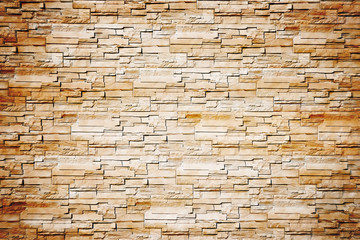 Pattern from decorative slate stone wall surface.