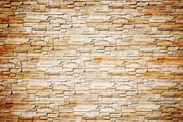 Pattern from decorative slate stone wall surface.