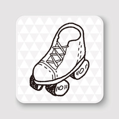 doodle roller skates