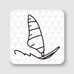 doodle windsurfing