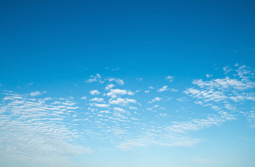 Fototapeta na wymiar White clouds in the sky
