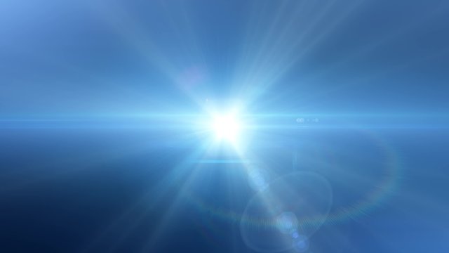 Lens flare lights abstract background