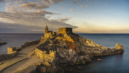 Zamek Portovenere,Włochy,Liguria © Mike Mareen
