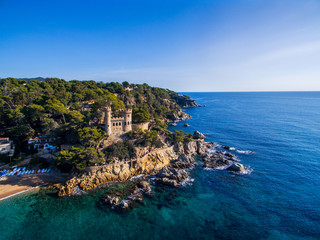 Castle in Lloret de mar, Spain
