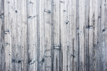 Gray wooden desks wall texture.