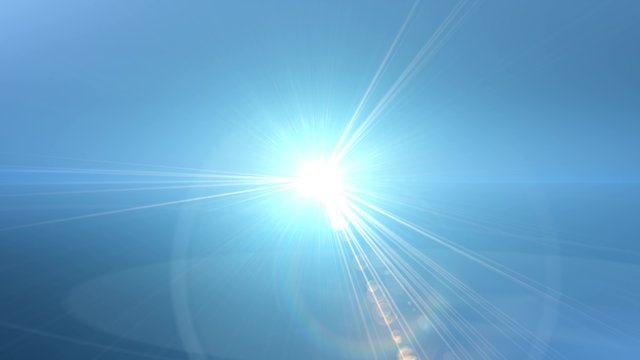 Lens flare lights abstract background