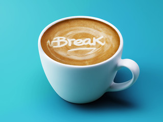 Break Coffee Cup Concept