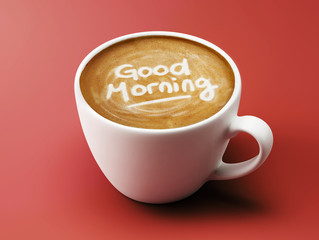 Good Morning Coffee Concept