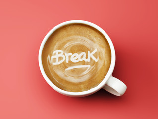Break Coffee Cup Concept