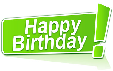 happy birthday green