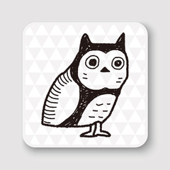 owl doodle