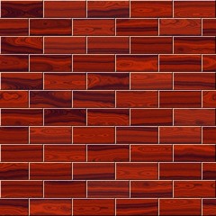 Texture of wooden bricks