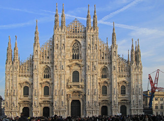 Fototapeta premium the world famous Milan Cathedral
