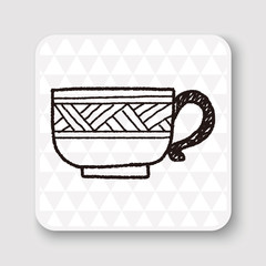 coffee cup doodle