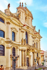 Church of Saint Nicholas is a Baroque church in the Lesser Town