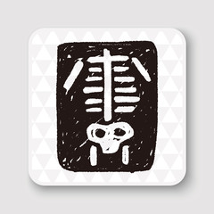 x-ray doodle